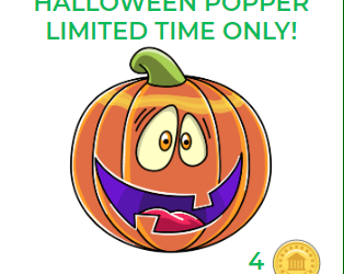 Featured Game – Halloween Popper – Limited Time Only!
